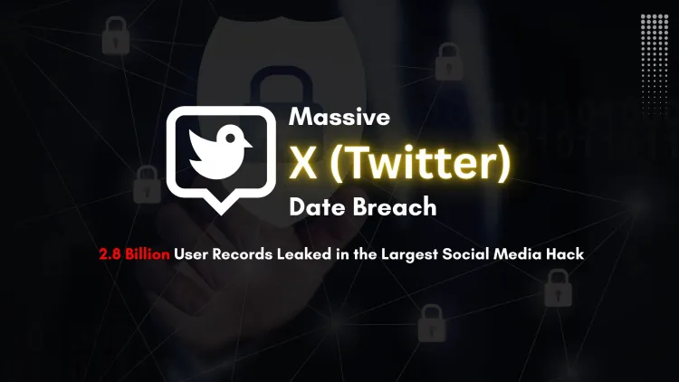 Massive 400GB of X (Twitter) User Records Allegedly Leaked – 2.8 Billion Records Exposed Online | The Largest Social Media Data Breach in History?