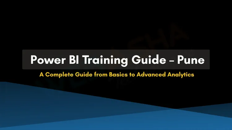 Comprehensive Guide to Power BI Coaching in Pune |  Learn from Basics to Advanced Analytics