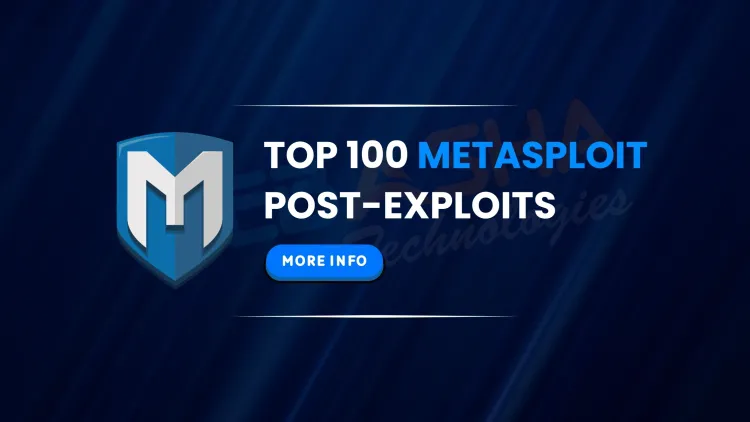 What Are the Post Exploitation Modules in Metasploit? Full List of Top 100 Options with Examples