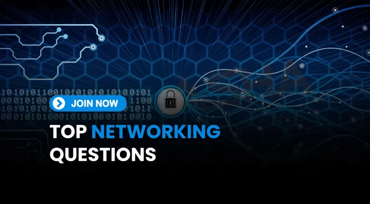 Basic Networking Interview Questions for Cybersecurity Freshers (2026 Guide)