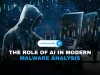 What is the role of AI in malware analysis and can it replace human analysts in cybersecurity?