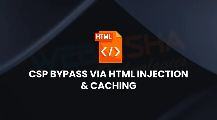 What is the new technique that bypasses Content Security Policy using HTML injection and browser caching?