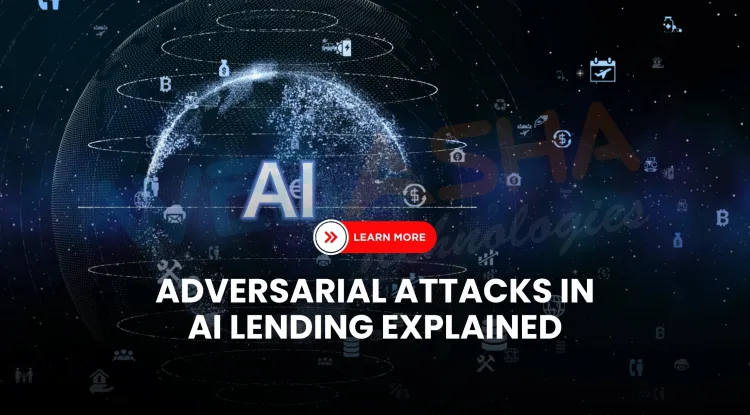 What are adversarial attacks in AI lending models, and how do they impact loan decisions?