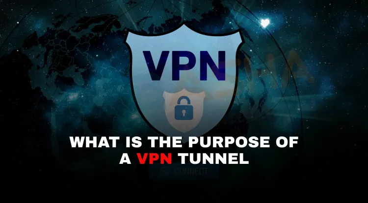What is the purpose of a VPN tunnel and how does VPN tunneling work?