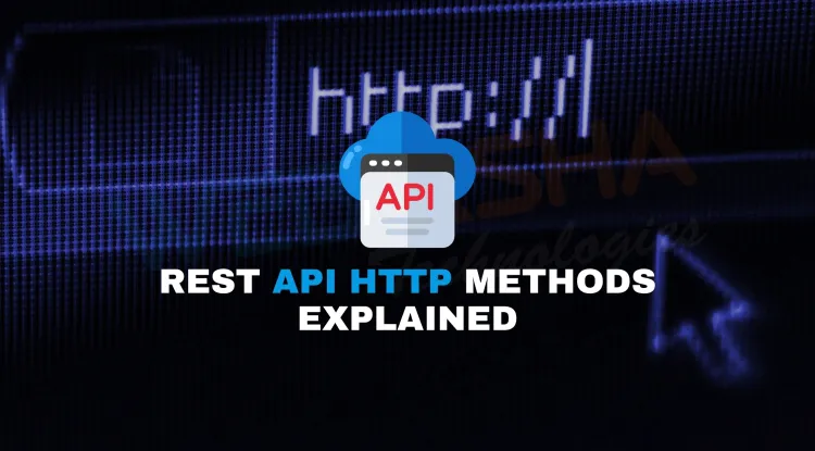 What are the different HTTP methods used in REST API and how do they work?