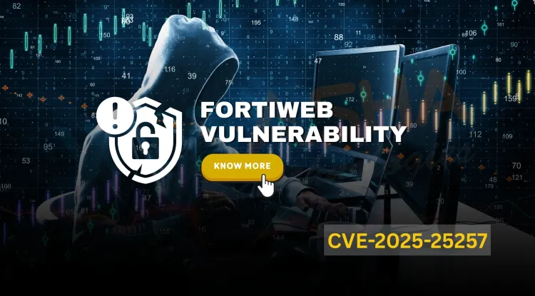 What is the Fortinet FortiWeb CVE-2025-25257 vulnerability and how is it being exploited?