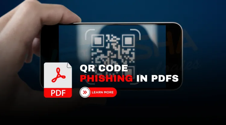 What is the new QR code phishing attack in PDFs, and how can I protect myself from it?
