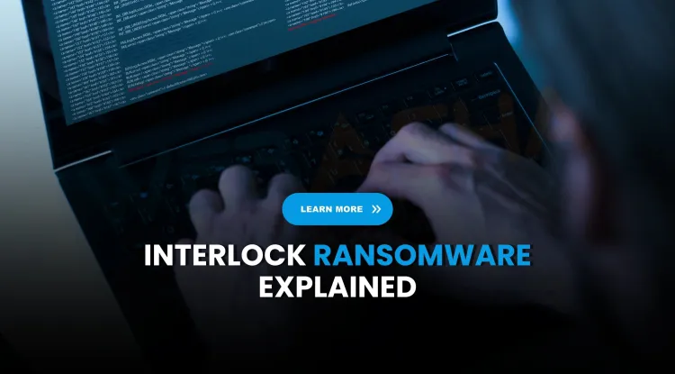 What is Interlock ransomware and how does it attack Windows and Linux systems?