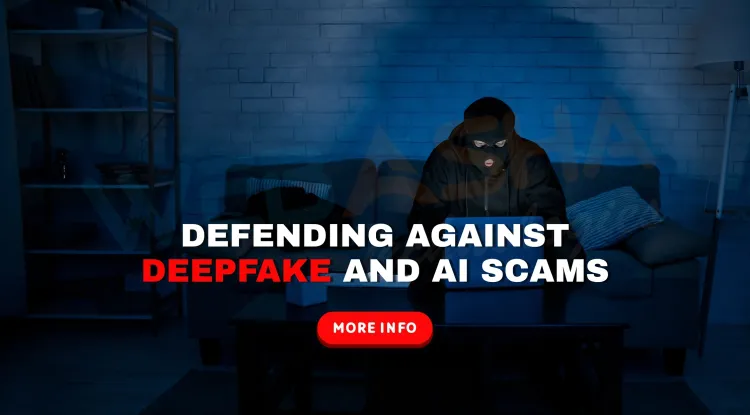 How do deepfake and AI-enhanced social engineering scams work, and how can I protect against them?
