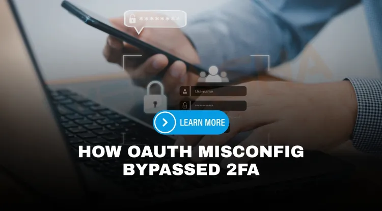 What is a real-world example of bypassing 2FA due to OAuth misconfiguration?