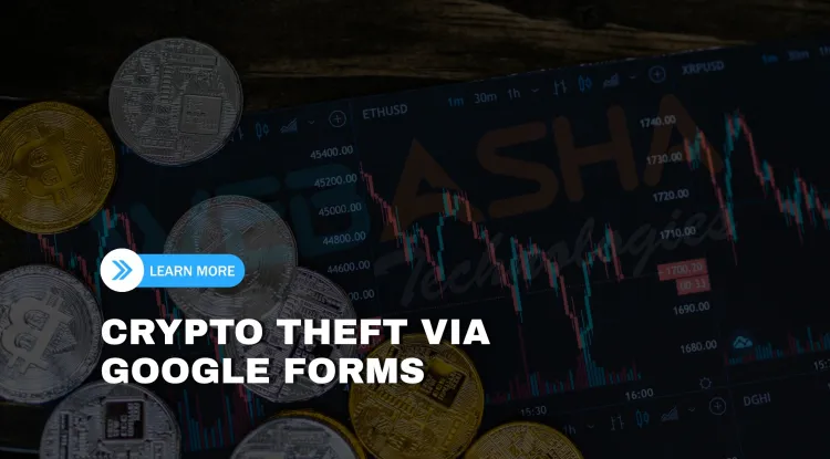 How are hackers using Google Forms to steal cryptocurrency in 2026?
