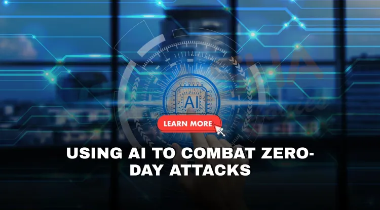 How is AI used in cyber threat detection and real-time response to zero-day exploits?