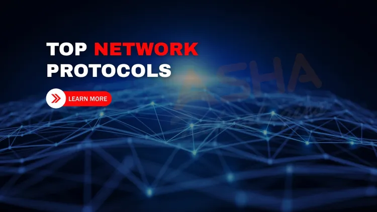 What are the key network protocols used in 2026 and how are they categorized across OSI layers?