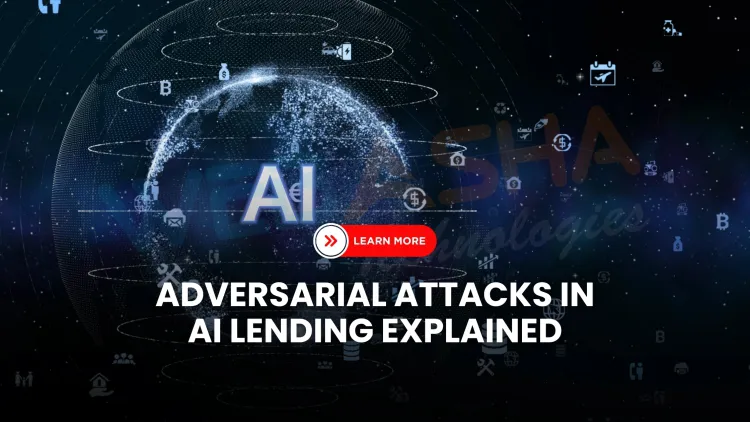 What are adversarial attacks in AI lending models, and how do they impact loan decisions?