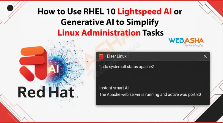 How to Use RHEL 10 Lightspeed AI or Generative AI to Simplify Linux Administration Tasks