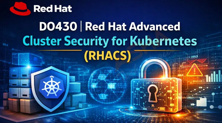 DO430 | Red Hat Advanced Cluster Security for Kubernetes (RHACS) Training Guide 2026
